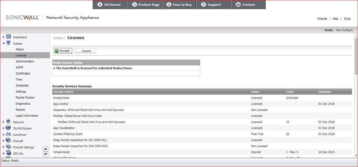 |01-SSC-0567| Comprehensive Gateway Security Suite for TZ400 Series (1 Year)