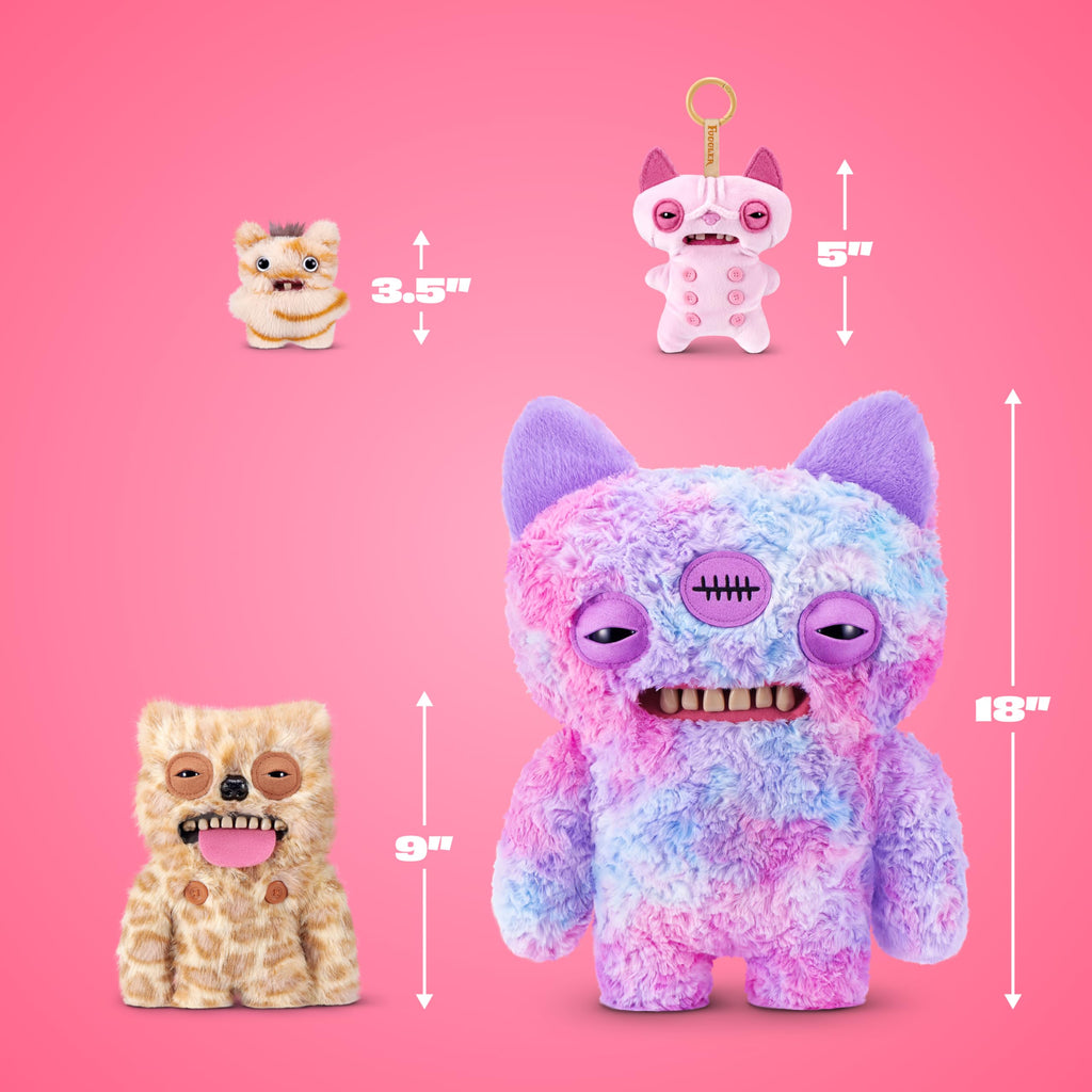 Fuggler Nipple Fuggs 9 Inch (Sir Belch) by ZURU | Funny Ugly Monster with signature teeth, soft & huggable collectible plush, for fans & collectors, gift for tweens & teens
