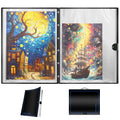 ALL4JIG 25.98"×30.31" Puzzle Binder – Space-Saving Storage Folder for 500–1000 Piece Puzzle Collection, Holds 20 Puzzles, HD Film Pockets, Birthday Gift for Mom & Grandma