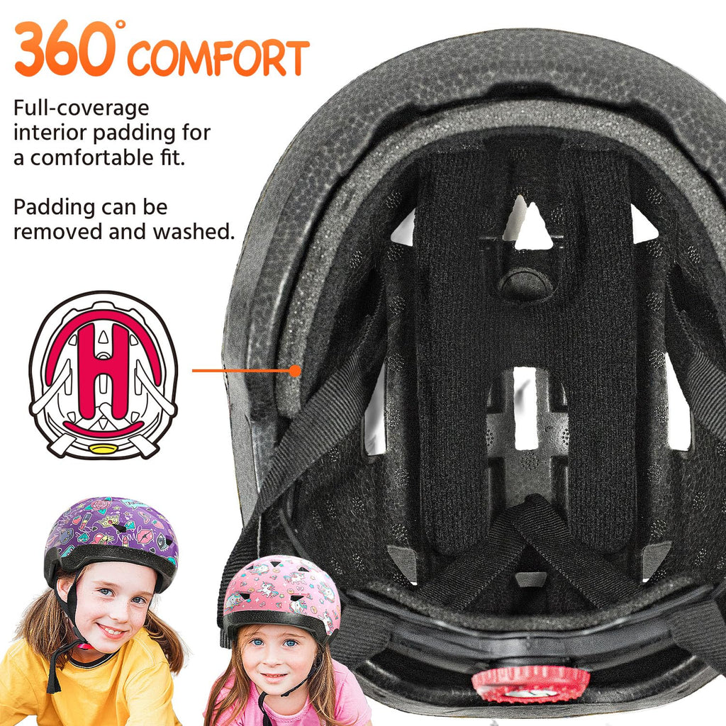 MOUNTALK Toddler Bike Helmet for Boys and Girls Ages 1-6, Toddler Helmet 2-4 Years, Baby and Infant Bike Helmet, Kids Helmet for Bike and Scooter