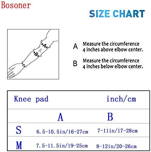 BOSONER Kids/Youth Knee Pads Elbow Pads Wrist Guards Set for 3-15 Years, Child Protective Gear Set for Roller Skates, Cycling, BMX Bike, Skateboard, Inline Skating, Scooter Riding Sports…