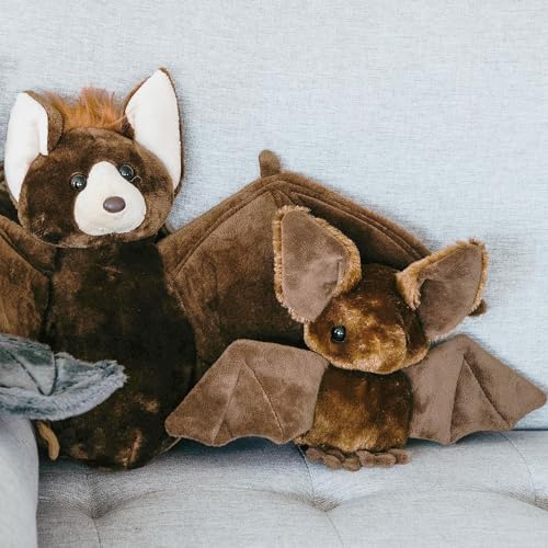 The Petting Zoo Bat Stuffed Animal Plushie, Scoopz, Kids Gifts, 8 in | Bat Wildlife Animals by Zoologee. Great Toys for Girls and Boys. Plush Gifts for Kids