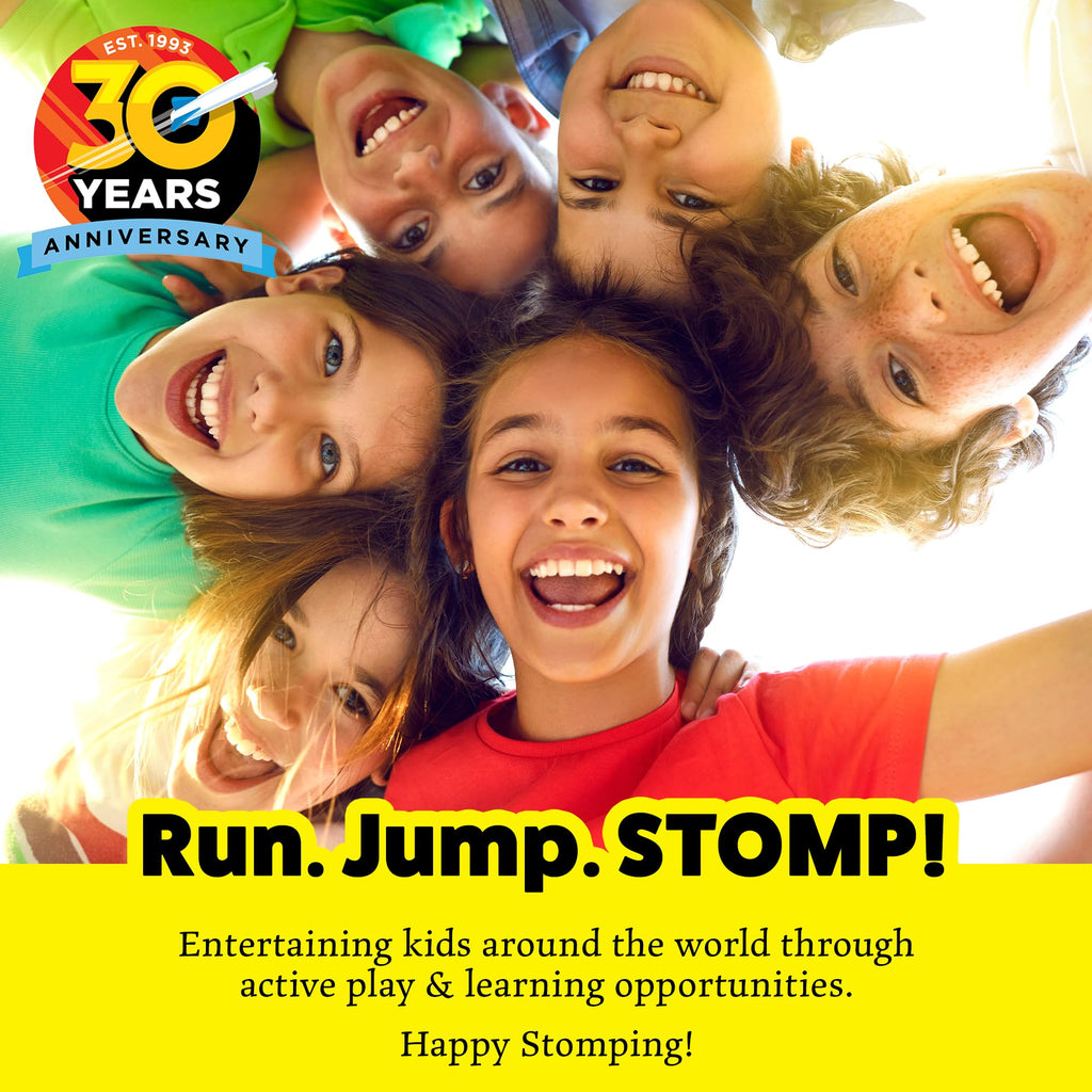 Stomp Rocket Original Dueling Rocket Launcher for Kids, 8 Rockets | Fun Outdoor Toys for Boys & Girls, Ages 5 & Up - Soft Foam Tipped Blaster Set with Mutiplayer Launch Stand Soars Up to 200ft