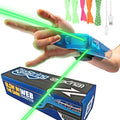 ZipString Aracna Glow-in-the-Dark Webshooter String Launcher Toy | With Travel Box & Fluorescent Strings, For Kids, Teens & Adults, Patented, Reloading, Durable, Superhero Web Shooting Action