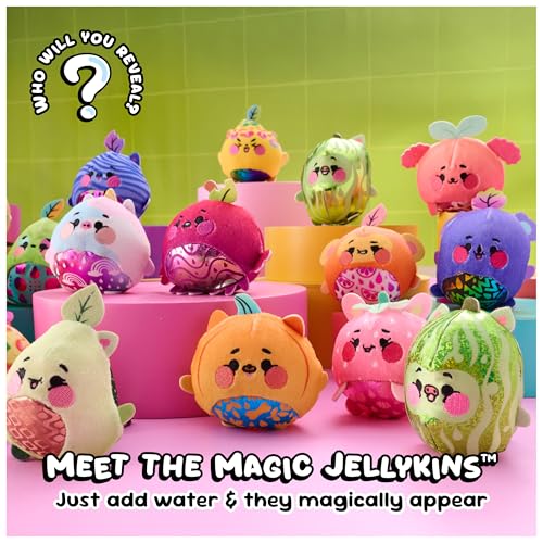 Magic Jellykins Water-Activated 3-Inch Surprise Toy, UNbox 1 of 20 Styles | Global Trend Toy Provides Fun Surprise Unboxing and Collectability with Themed Waves; Sensory Details Encourage Tactile Play