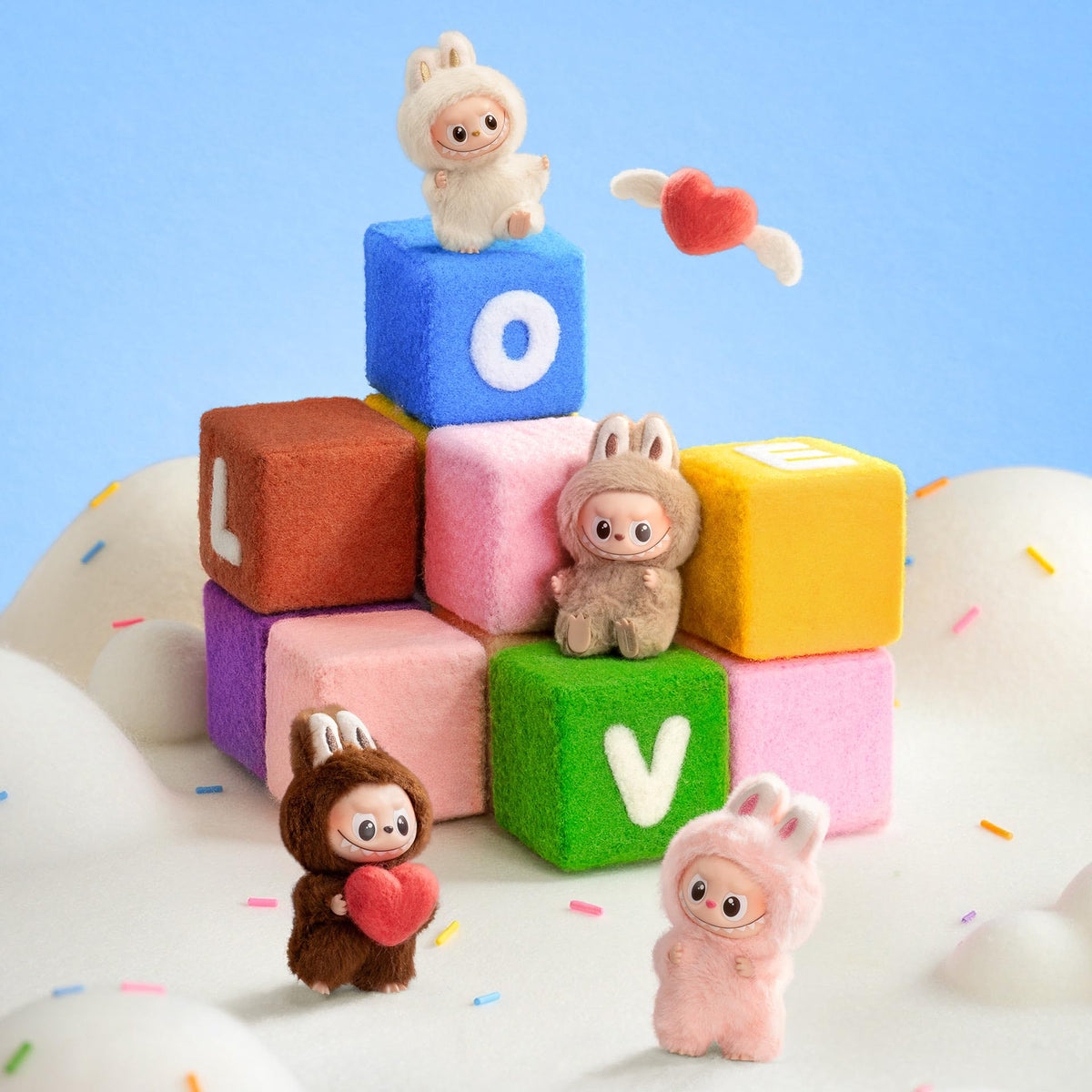 POP MART THE Monster LABUBU Pin for Love (N-Z) Blind Box, Single Box | Mytery Box Keychain – Vinyl Plush Pendant, Bag Charms, Collectible Holiday & Birthday Gift for Kids & Adults, Single Box