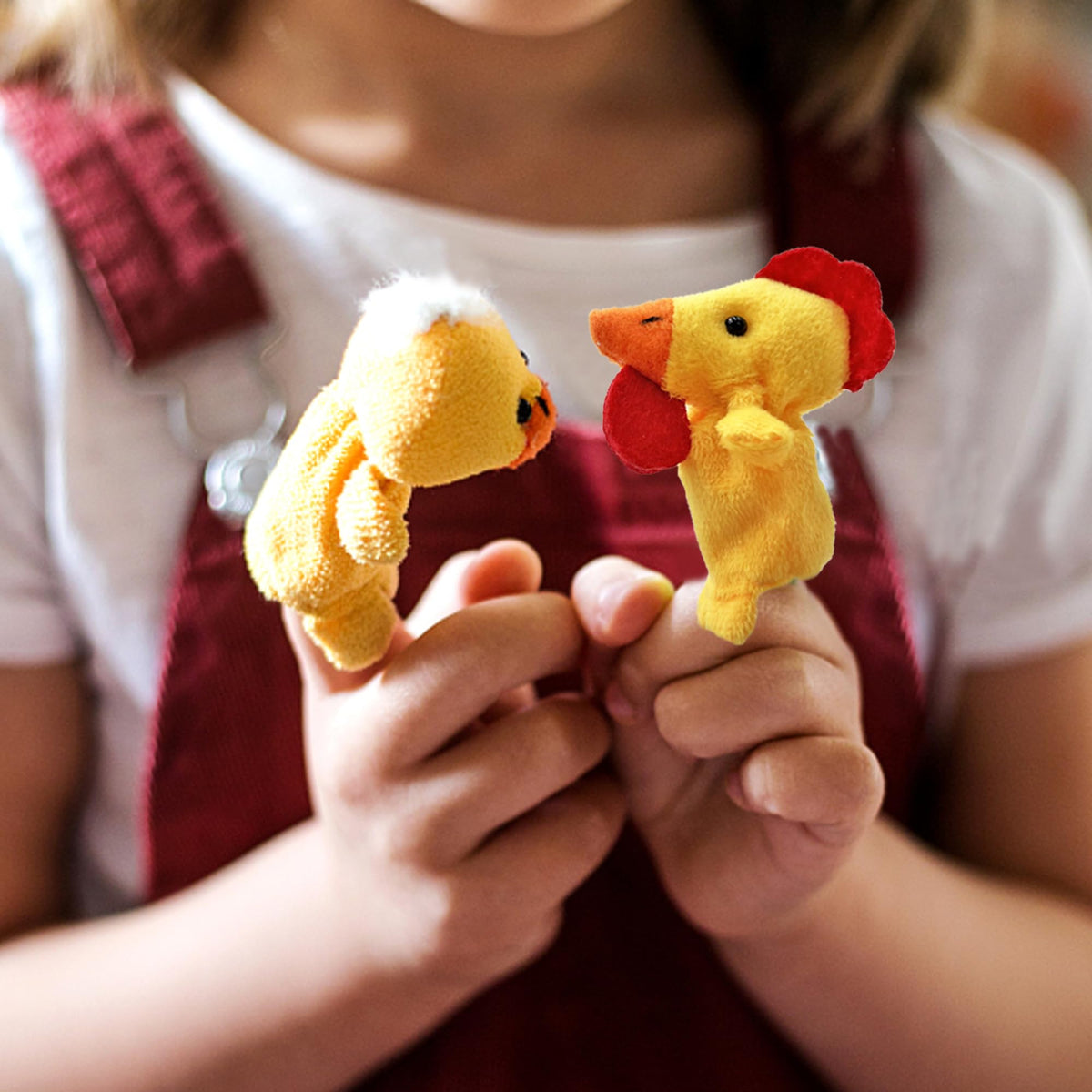 30 PCS Finger Puppets Set Mini Stuffed Animals for Storytelling Teaching Schools Birthday Party Supplies