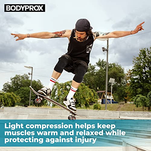 Bodyprox Protective Knee Pads, Thick Sponge Anti-slip Knee Sleeve