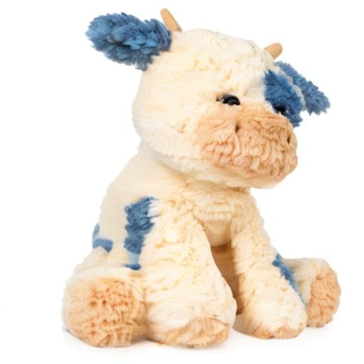 GUND Cozys Collection Cow 10-Inch Stuffed Animal Sensory Toy for Ages 0+ | Soft Tactile Sensory Details Provide Stress Relief; Teaches Nurturing, Emotional Expression and Self-Soothing Skills