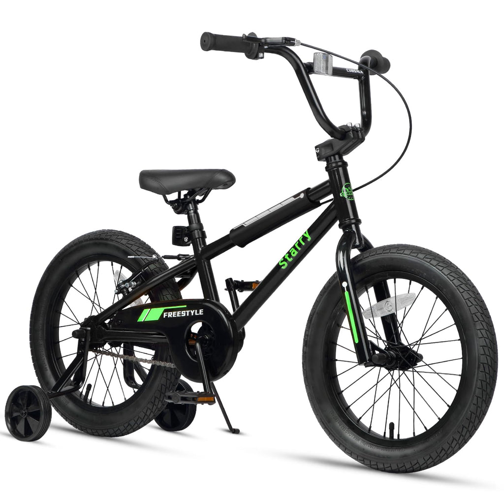 cubsala 12 14 16 18 Inch Kids Bike BMX Style Bicycle with Training Wheels Coaster Brake for 2-10 Years Old Toddlers Boys Girls Multiple Colors